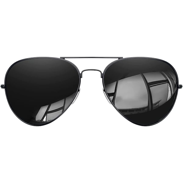 Musta kehys - Fly Polarized aurinkolasit miehille ja naisille Premium