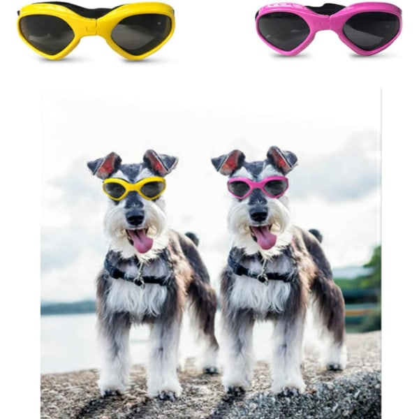Hundesolbriller Justerbar stropp for UV-solbriller Waterproof Prot