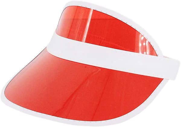 3 st Plast Solskydd Multifärgad UV-skydd Hatt Kep