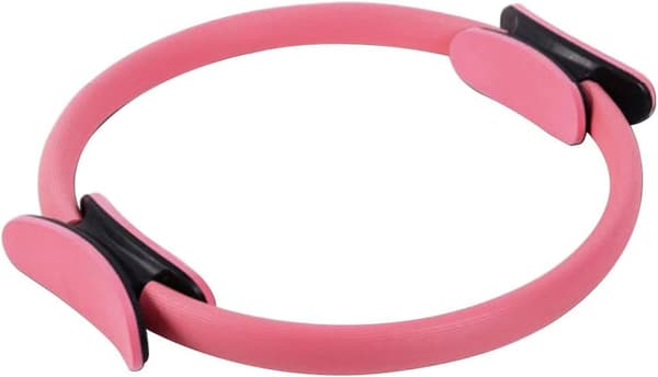 Pink Pilates Ring Pilates Øvelse Modstandsring Kvinder Kinetisk