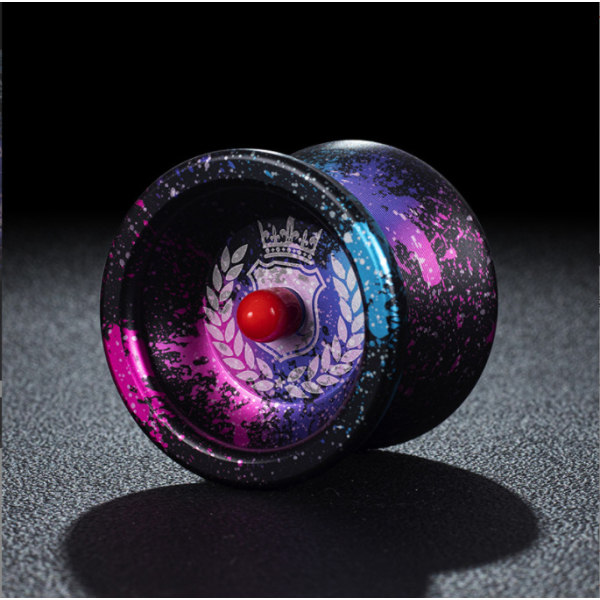 Pro Reactive yo-yo metal yo-yo, blæk stænk lilla 1 stk Ikke-re