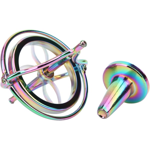 Legering Farverigt Gyroskop - Metal Anti-Gravity Gyroskop Legetøj - An