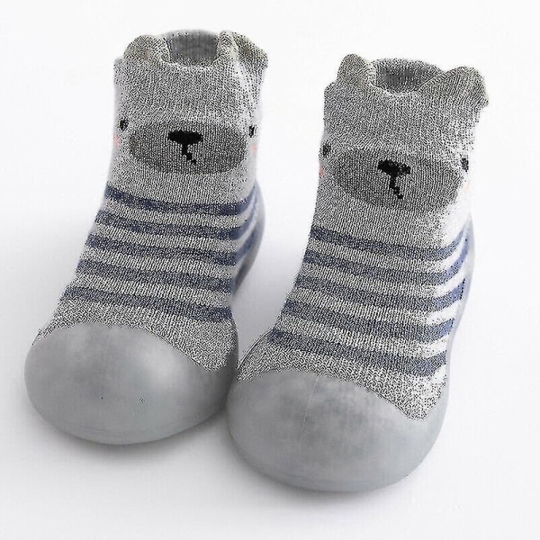 Baby Kleinkind Kinder Anti-Rutsch Kriechen Socken Schuhe Verdicke