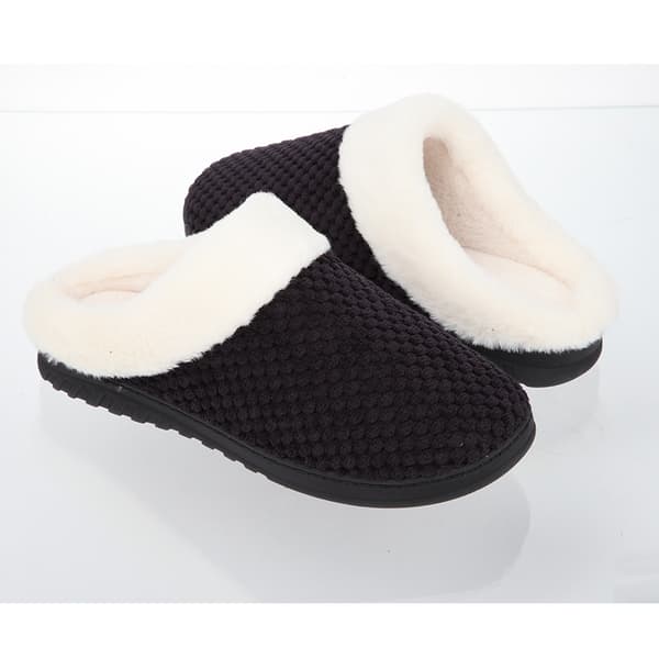 (svart) Vintertofflor Dam Memory Foam Tofflor Komfort Ull-