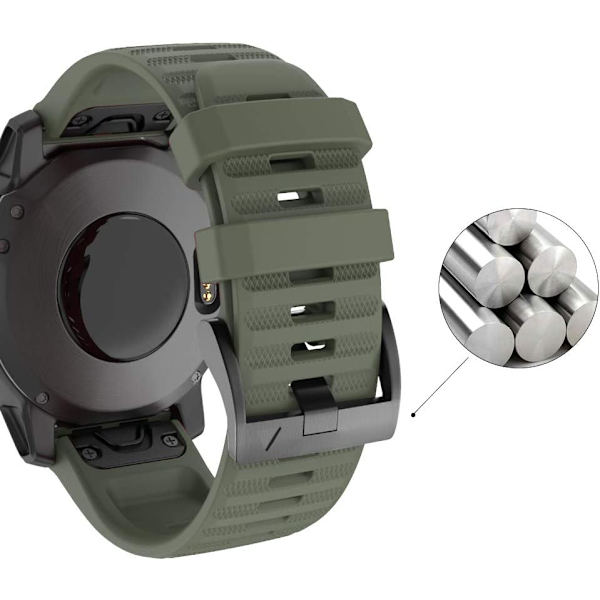 Garmin Fenix ​​6x / 6x pro -ranneke, Fenix ​​5X / 5X plus, Fenix ​​