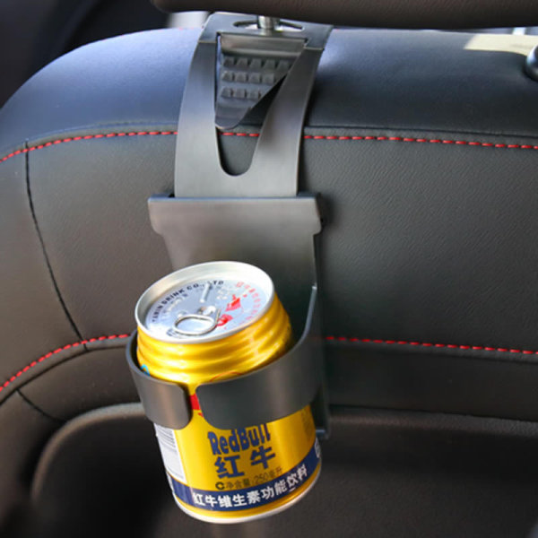 Slitesterk bilkopp drikkeholder for drikkeflaske Svart（bu