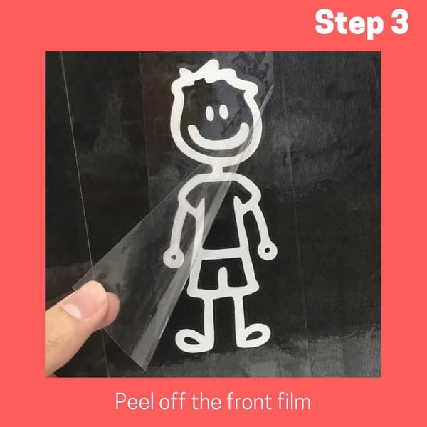 (Set om 10) Familjebildekaler Bundle