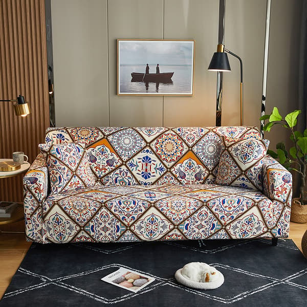 Sofaovertræk 2 Personers 140-180cm Sofaovertræk med Armlæn Moderne Uni