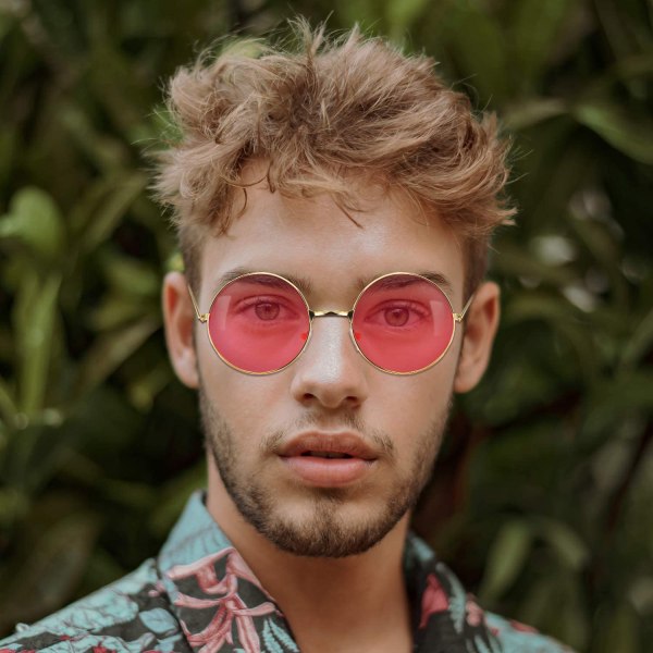 2 par solbriller Specifikationer Rose Solbriller Retro Style Su