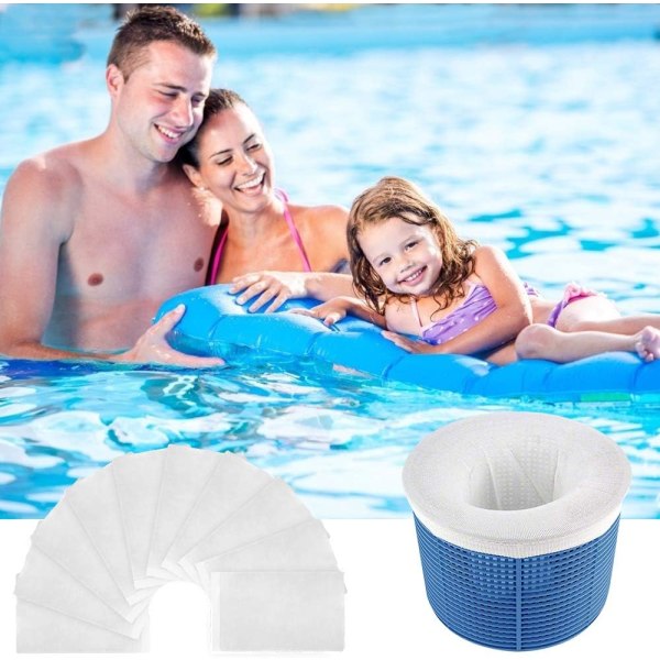 Skimmer Sok, Engangs Skimmer Filter Pool & Spa Net Skim Swimm