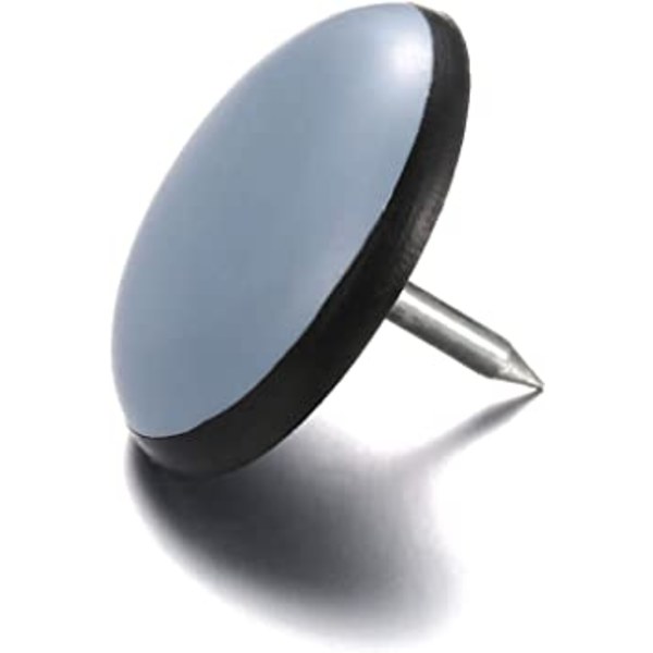 (25mm, harmaa-12pakkaus) Liukukengät-Furnigear PTFE (Teflon) Tuolinjalka Liik