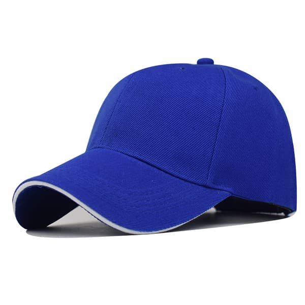 Baseball Cap, Unisex Justerbar Panel Solhat, Golf Caps Sport