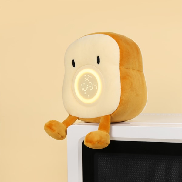 LED-brödrost nattlampa USB uppladdningsbar timer dimbar