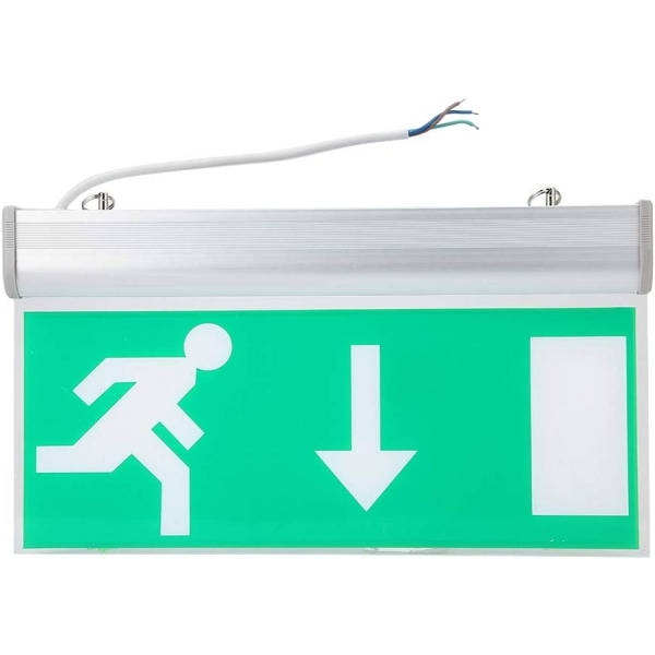 Akryyli LED-hätäuloskäynnin valaistuskyltti Turvallisuusevakuointiindikaattori