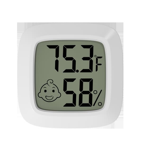 1 st digital hygrometer babyrum temperatur och luftfuktighet i