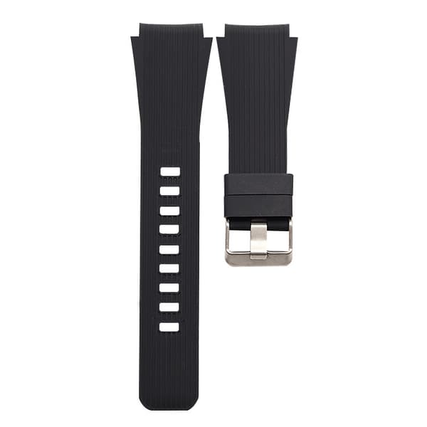 Silikonrem til Samsung Galaxy Watch 22 mm Sort