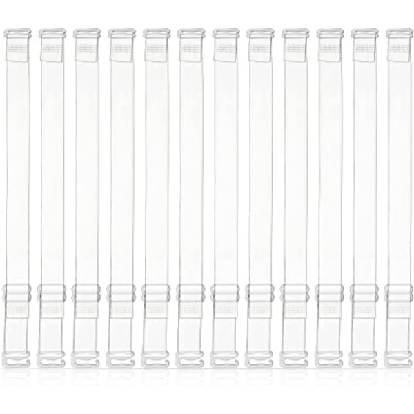 BH-stropper (15 mm) - Gjennomsiktige, usynlige erstatningsstropper for BH