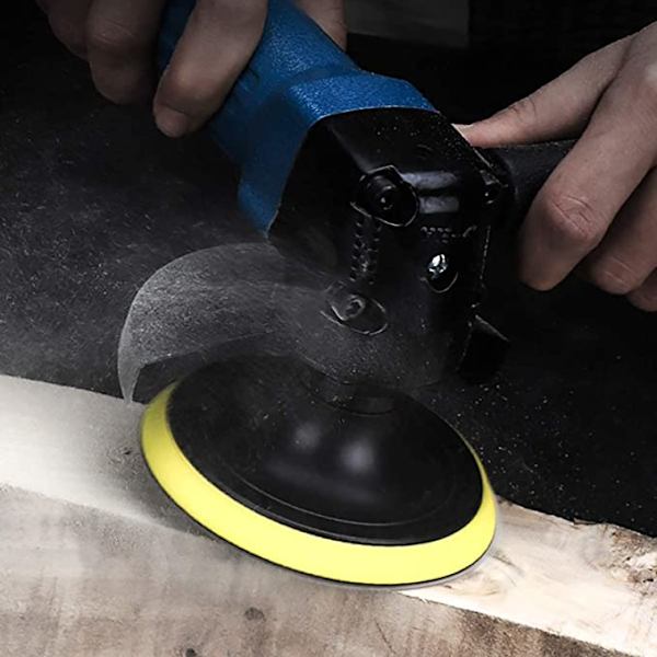 36 kappaleen sarja 125 mm valkoisia harjattuja hiekkapaperilevyjä