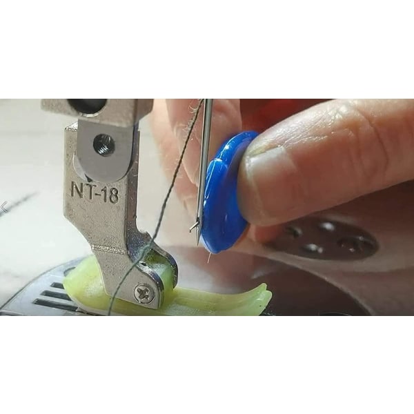 Nåletråder for å sy DIY plastgarnløkke Enkel nål Th