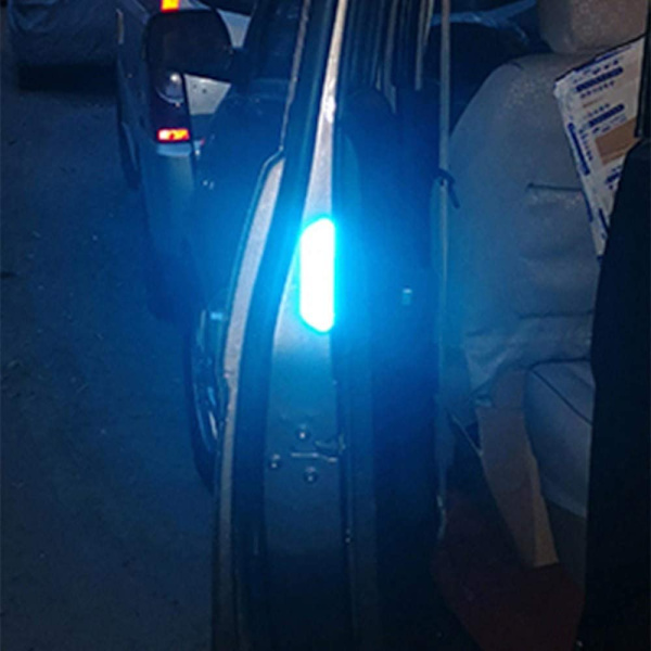 Universal døråbne reflekterende advarselsmærkater Auto Open Si