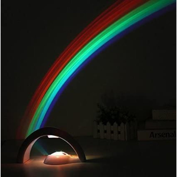 Batteridrevet LED-regnbueprojektorlysreflektion - Rainbow i