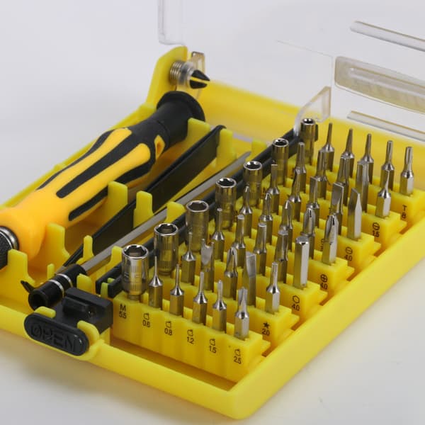 Drill/driver Drill sett - inkluderer 45 bits