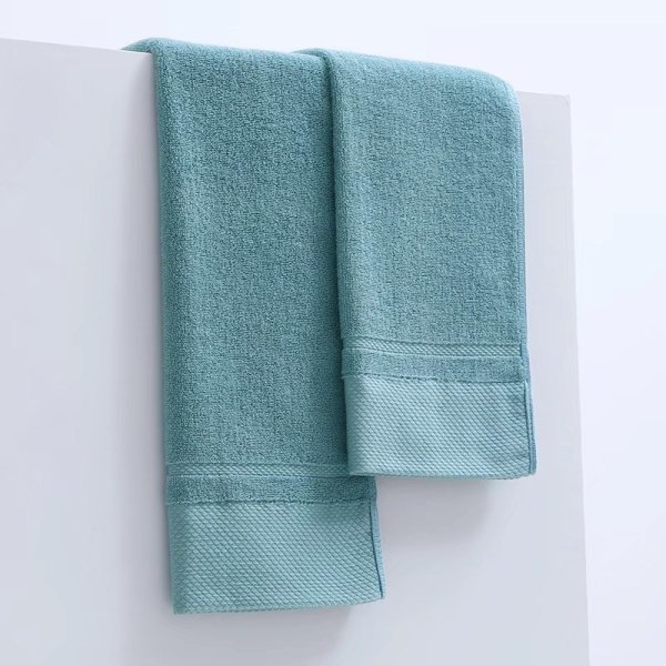 Håndklær - Sett med 4 100 % bomullshåndklær - 75 x 35 cm, 600 GSM (Gr.