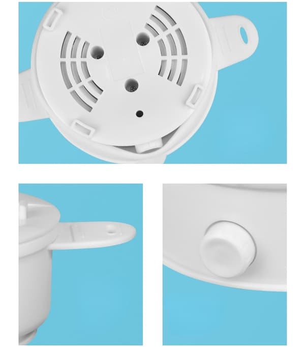 Sammenleggbar elektrisk komfyrpotte Multifunksjonell Mini Hot Rice Stud