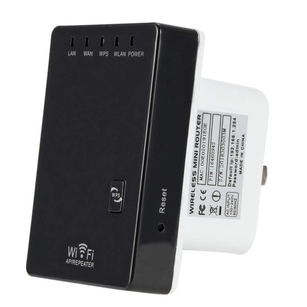 Wifi trådløs router, extender, AP booster forstærker