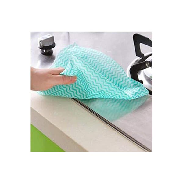 Grønn - Non-woven engangsservietter Engangs non-woven mikrofib