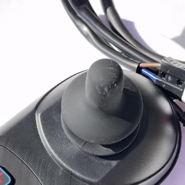 2 st gummiknappar för elektrisk rullstol