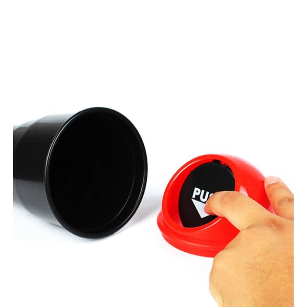 20*6.5*9CM - Röd - Universal liten bil papperskorg