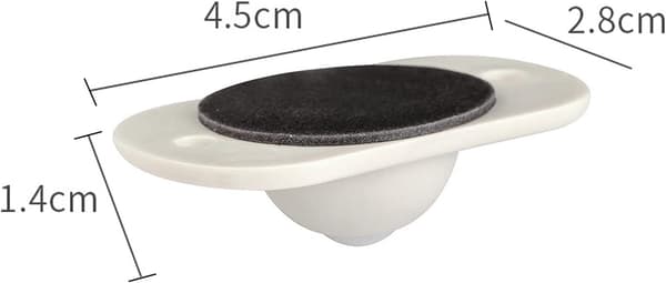 16 stk Selvklebende Svingbare Hjul, Universal 360° Rotasjon Trans