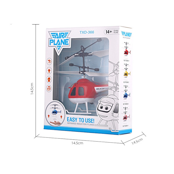 Mini RC Helikopter Drone Med Vanddråbekontrol Model Cartoo