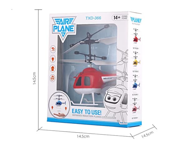 Mini RC helikopterdrone med vanndråpekontrollmodell Cartoo