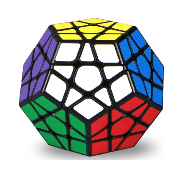 2 kuber, 3x3x3 femkantet speed cube dodecahedron magic cube p