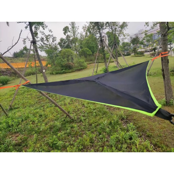 Air Multi - person triangle hammock portable Mesh Fabric hammock