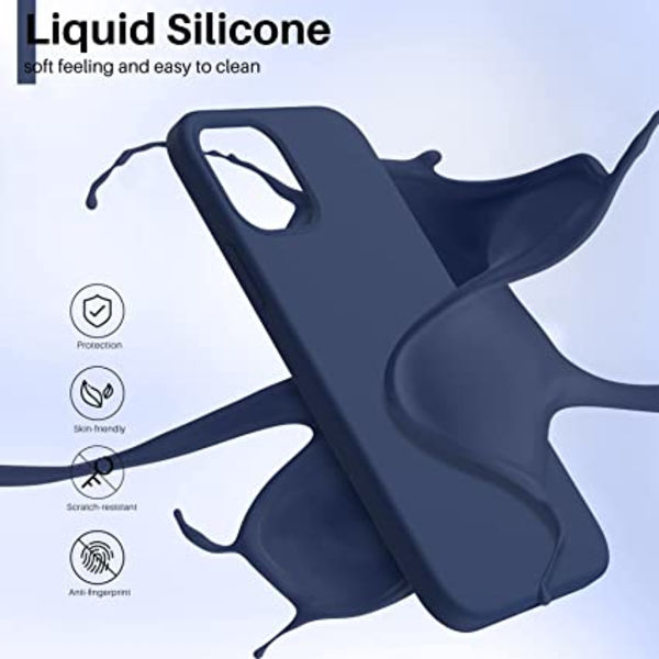 Skal kompatibel med iPhone 12 Mini Case 5,4\" i silikone, Skal