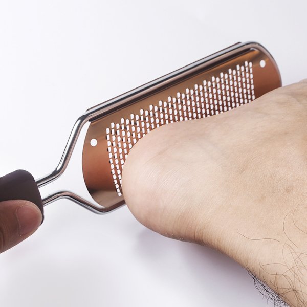2 stk. Pedicure Fodfil Hård hudfjerner - Stor Fodrasp Colo