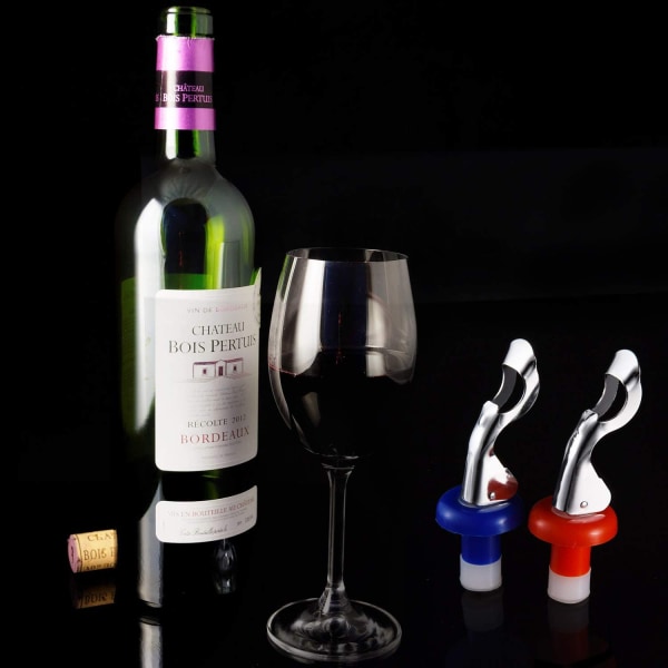 10 stykker Silikone vinpropper Vinpropper Vinflaskestop