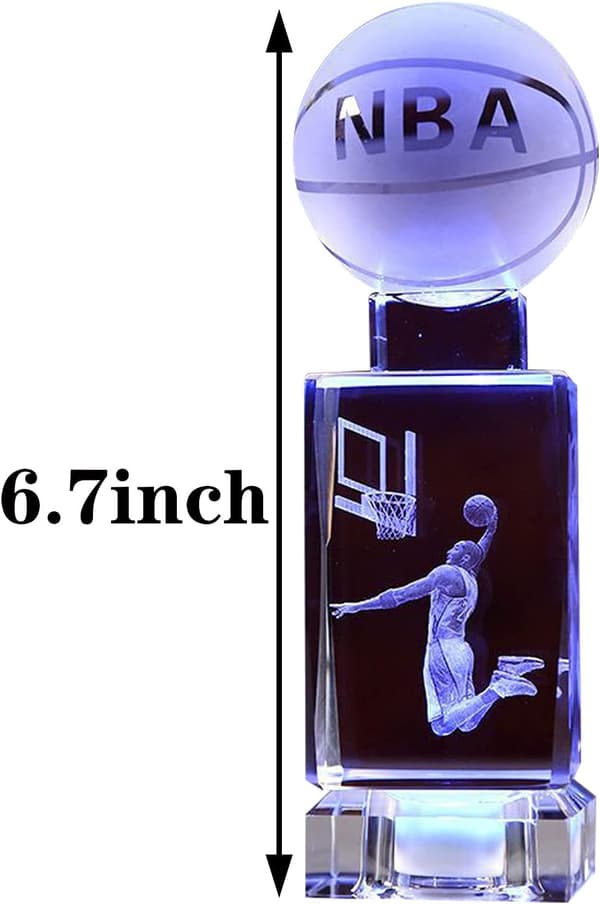 Nattlys til soverommet - Harden Dunk 3D NBA-kurv