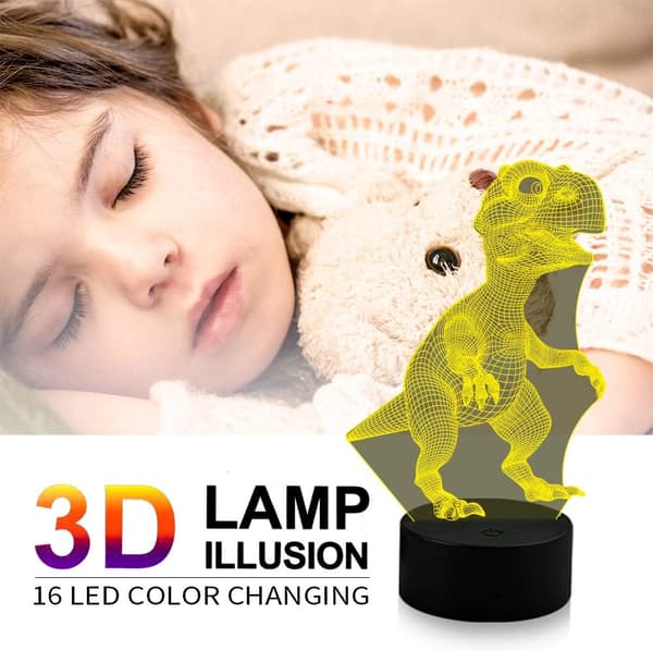 Leke for 5 år gamle gutter, dinosaur nattlys bursdagsgaver fo
