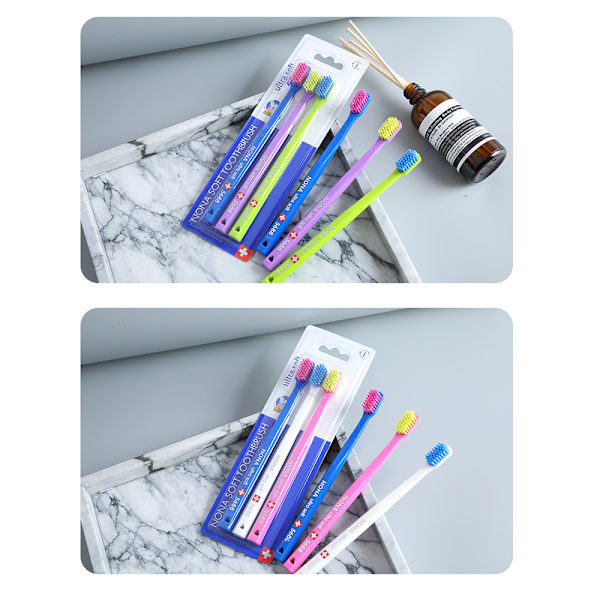 6 st Ultra Soft Handbrush, (olika färger, färg ej valbar
