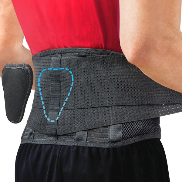 Back Belt by Sparthos - Relief for Back Pain, Herniated Disc