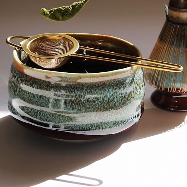Matcha-siivilä ja irtoteeseula | Metallihienoverkko ruostumaton teräs