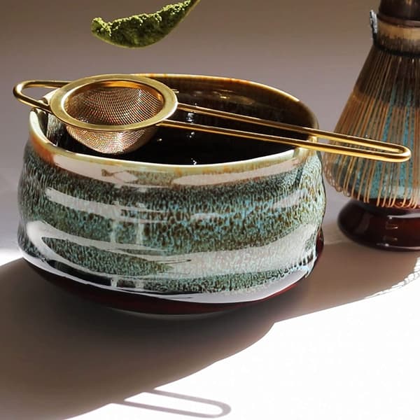 Matcha sil og løs te-sil | Finmasket rustfritt stål (10 cm)