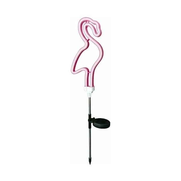 “Pink Flamingo” solcellsdriven LED-neonsticka, Färg, IP44-Special exterio