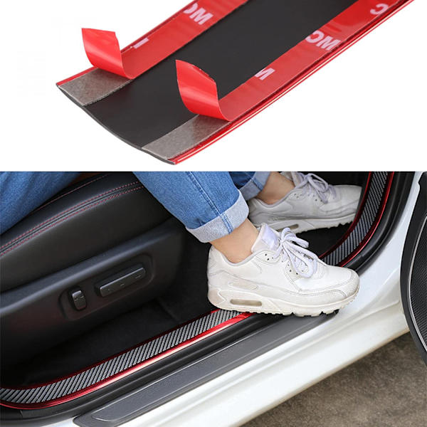 1m 3,3ft Universal Bil Dörrtröskelskydd Ingångskantsskydd
