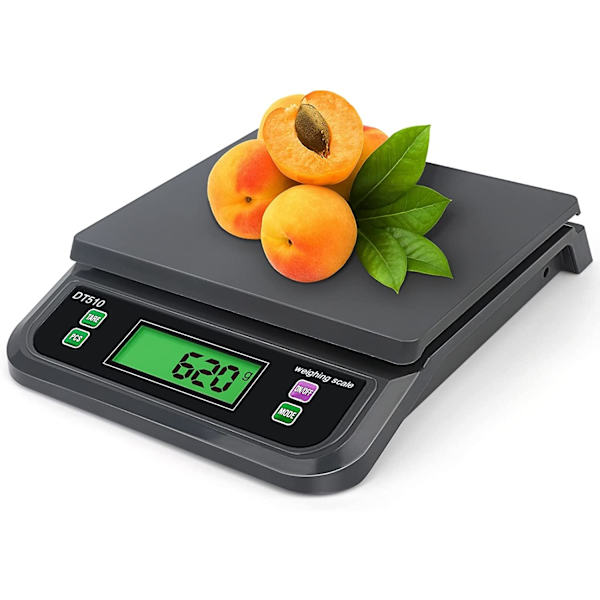 Elektroninen keittiövaaka 30kg/1g, digitaalinen ruoka-asteikko Home Cooki