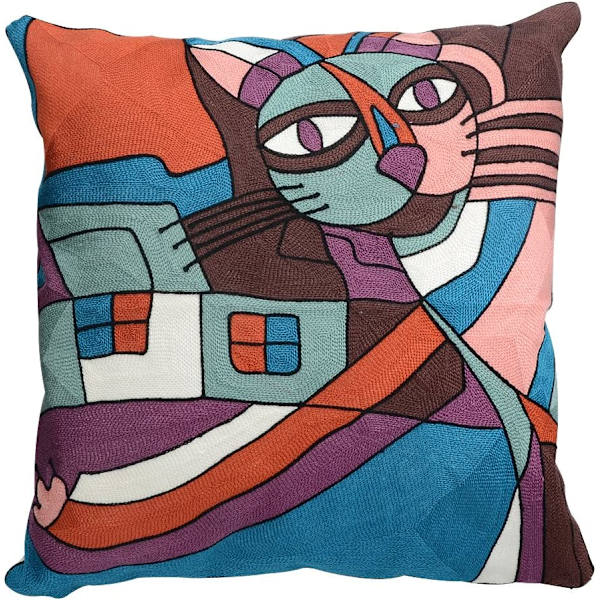 Kuddfodral 45 x 45 Dekorativ Soffa Vardagsrum Skandinavisk B